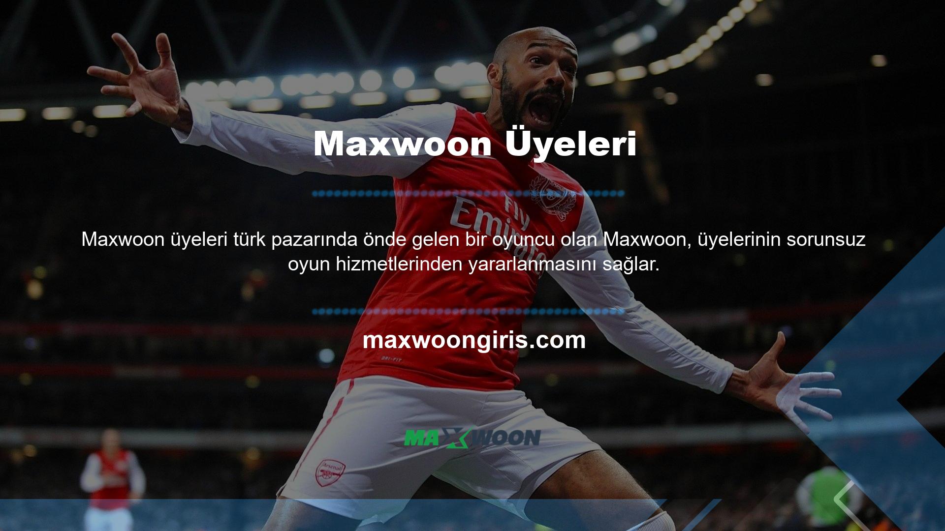 Maxwoon, çevrimiçi casino dünyasında en iyisi olduğu biliniyor