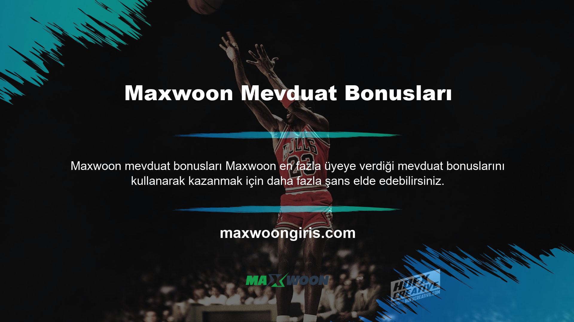 Maxwoon katılarak ve Maxwoon sunduğu karşılama bonuslarını ve özel bonusları kullanarak daha fazla bonus alabilirsiniz